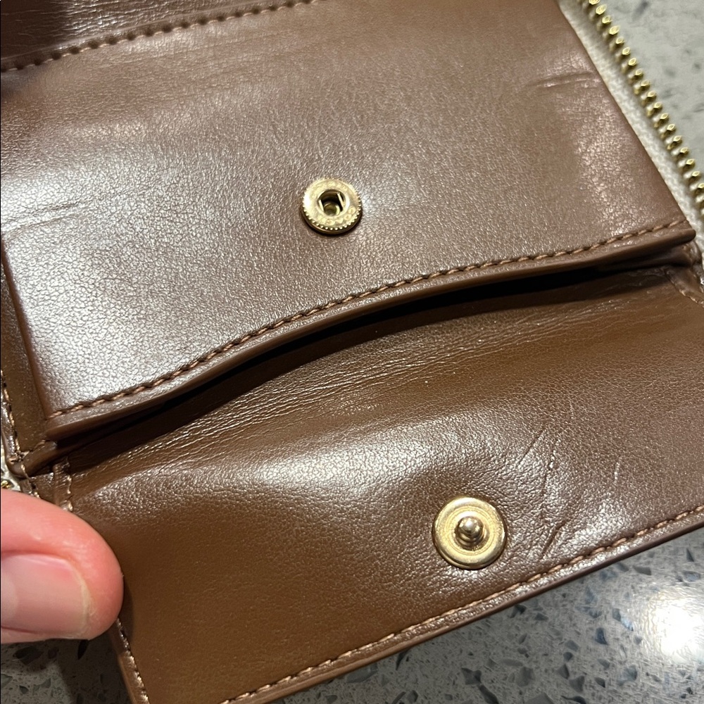 Coach Small Double Zip Around Wallet - Picture 15 of 15